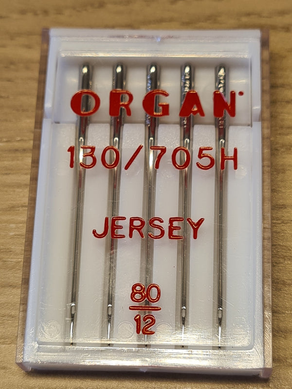 Boîte de 5 aiguilles machine pour jersey n°80 (prix pour la boîte)