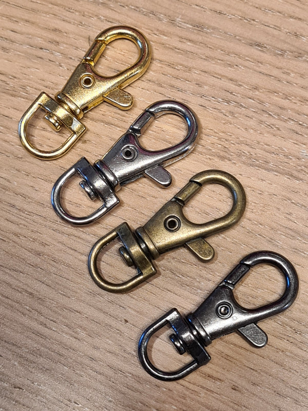 Mini Mousquetons de 10mmX40mm pour chaîne (prix à la pièce)