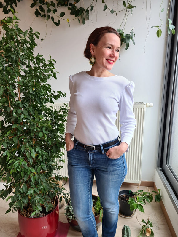 Patron du teeshirt Marion de l'Atelier des premières - taille 34 à 50