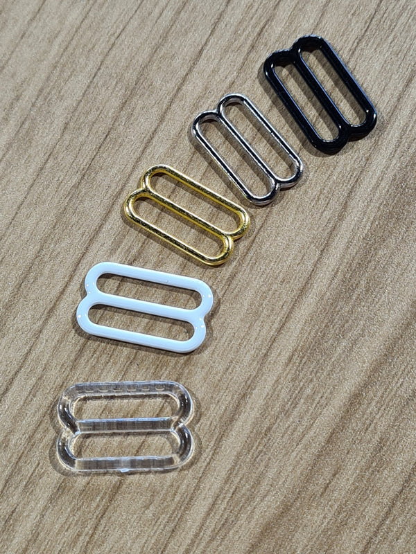 Accessoires soutien gorge - Huit en 10mm - plusieurs coloris (prix à la pièce)