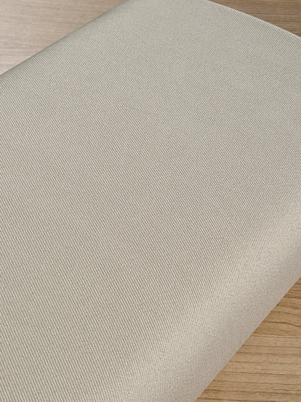 Denim / Jean's - 65% coton - 33% polyester - 2% élasthanne - sable (prix pour 10cm)