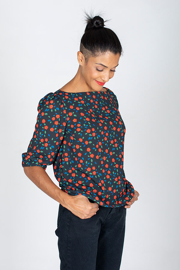 PDF - Patron digital de la blouse Iam Joy de Iam patterns du 36 au 46 (fr/angl)