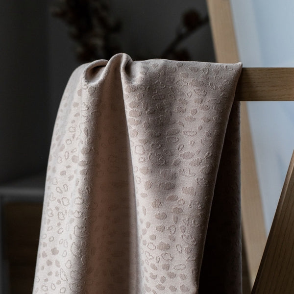 Tencel jacquard MeetMilk - couleur sable (prix pour 10cm)