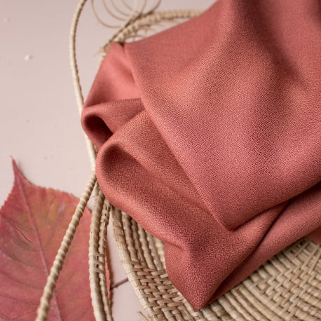 Crêpe de viscose Atelier Brunette - Chestnut (prix pour 10cm)