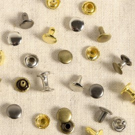 Rivets tubulaires diamètre 8mm - tige de 8mm  (prix pour 1 boîte de 20 rivets)