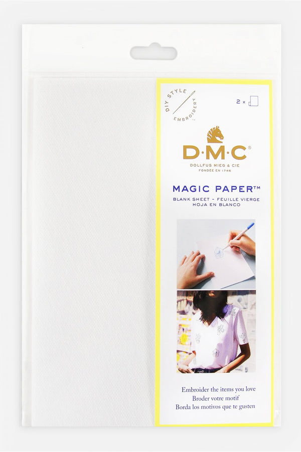 Magic paper - feuille A5 vierge de marque DMC