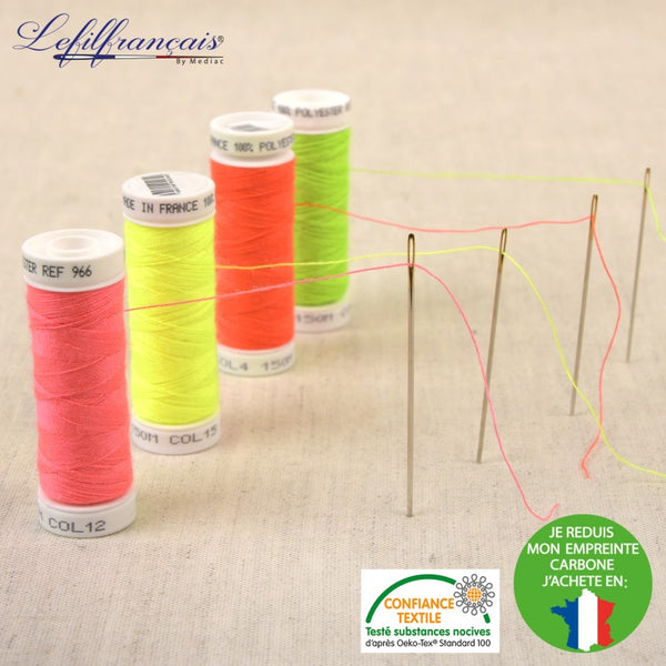 Fils fluo le fil français - bobine de 150m (prix à la pièce)