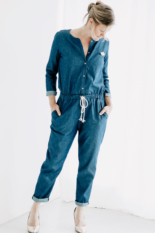 Combinaison/ robe Marieke mum de Ikatee X Le labo d'Isa - taille 34 à 46 (fr et angl)