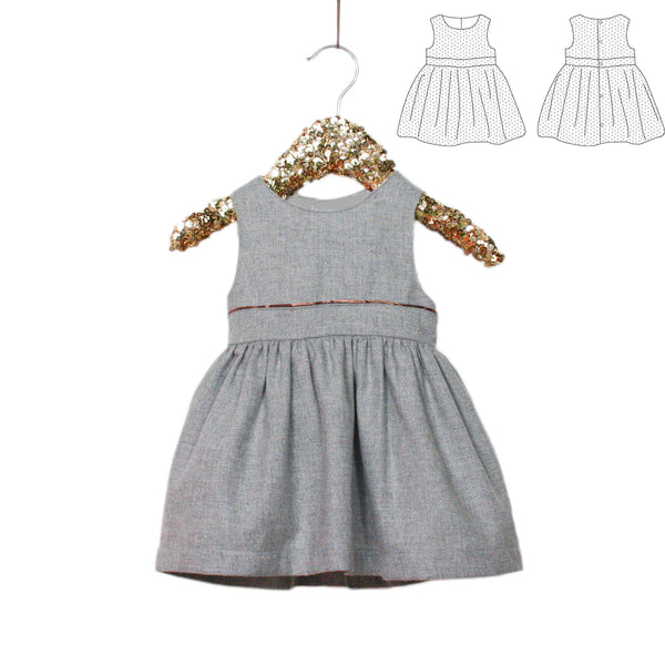 Robe Roma - bébé filles de Ikatee - 6 mois à 24 mois (fr et angl)