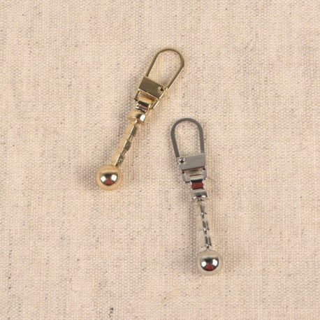 Décorations pour curseur de fermeture éclair boule (prix à la pièce)