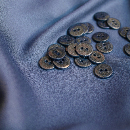 Crêpe de viscose Atelier Brunette - Cobalt (prix pour 10cm)